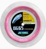 Yonex BG65 Titanium Reel (200m) - White/ Red/ Pink - Image 2