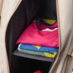 Yonex Gearlogic Racket Bag 6PCs - Beige/Black - Image 9