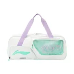 Li-Ning Square Racquet Bag (White/Purple)