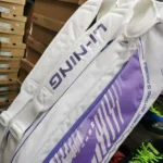 Li-Ning Training Badminton Bag (White/Purple) - Image 4