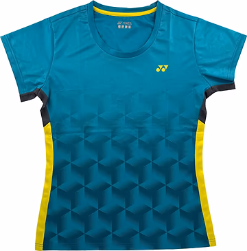 YTL12-TEAL_1 Yonex Women's T-shirt (YTL1) - Teal - Image 1