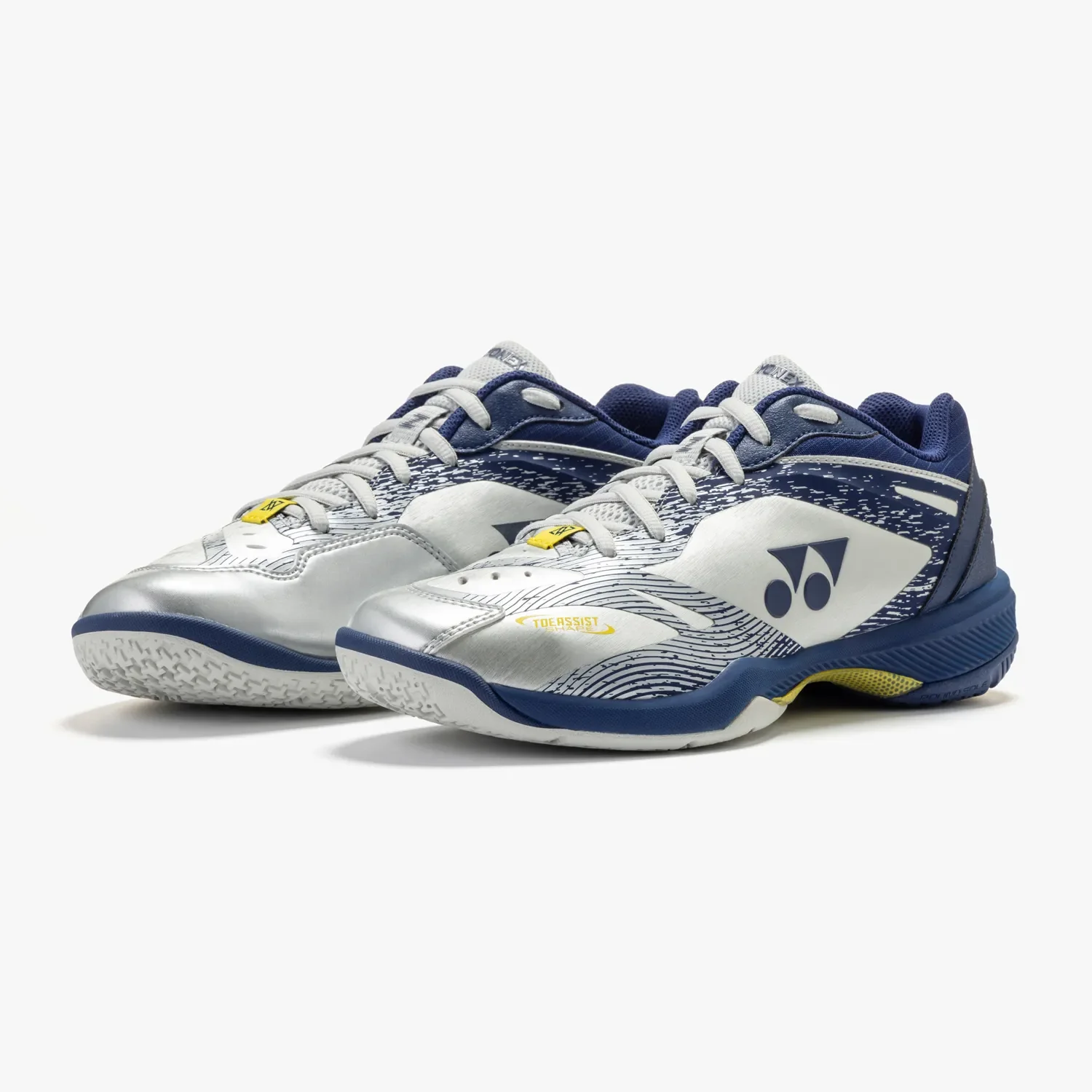 Yonex_x_Viktor_Axelsen_Power_Cushion_65_Z4_VA_Men_s_Shoe_Silver_Navy Yonex x Viktor Axelsen Power Cushion 65Z4 VA (Silver/Navy) - Image 1